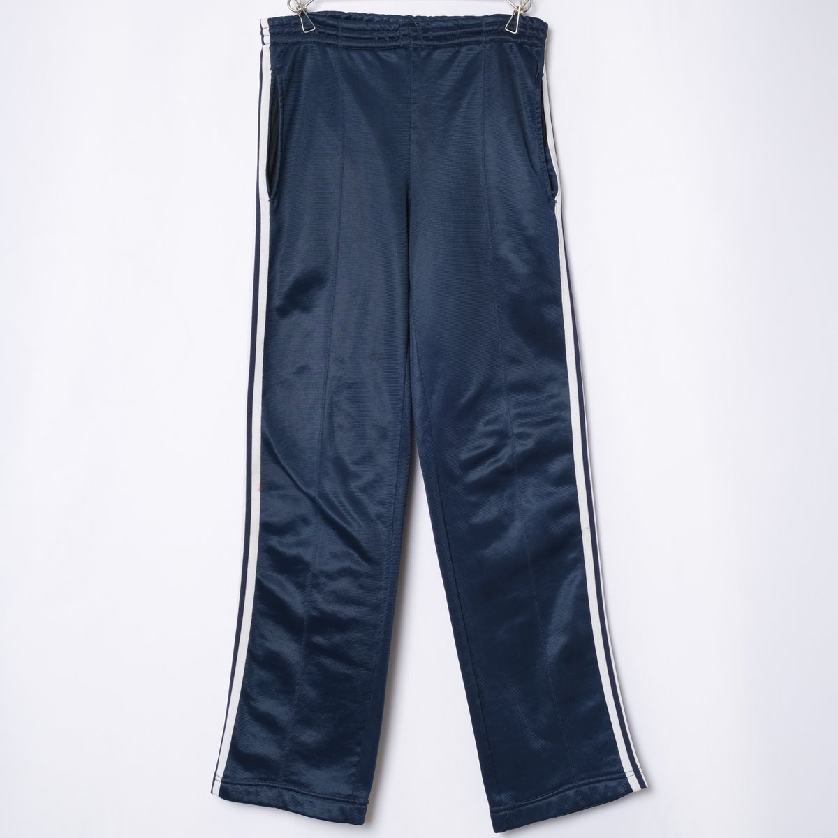 70-80s Vintage adidas Ventex Track Trousers Nav