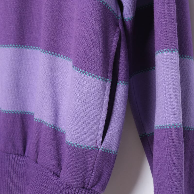 70-80s Vintage adidas Ventex Sweat Purple (Made