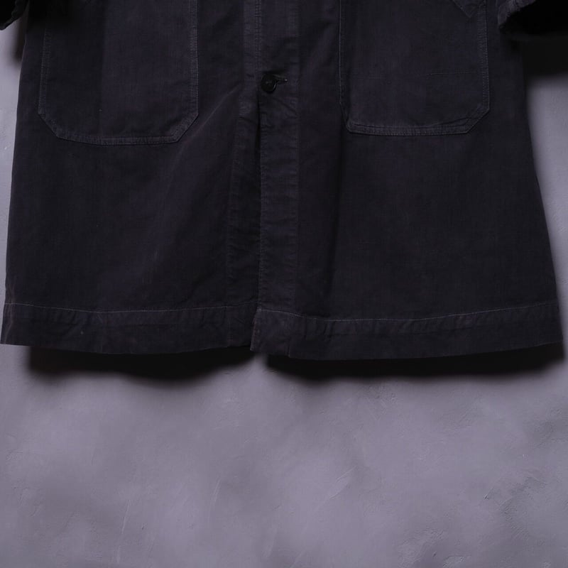 40-50s France Vintage VETRA Black Linen (Metis) 40-50s France Vintage VETRA Black Linen (Metis)