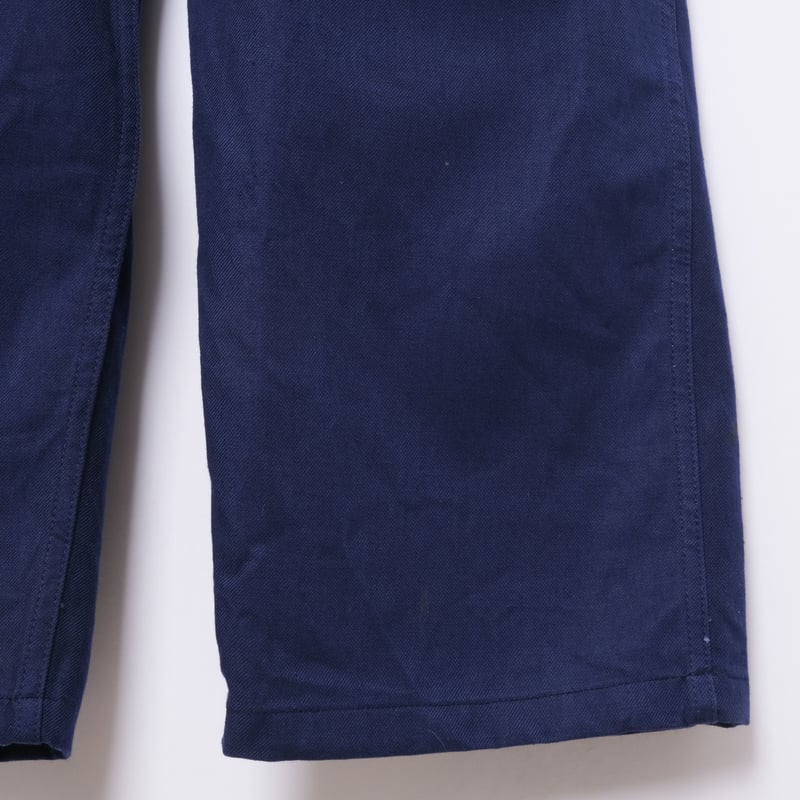 フランス軍 オーバーオール　92/80　　ヴィンテージ（デッドストック） フランス軍デッキパンツ［Dead Stock］ - Fresh Service
