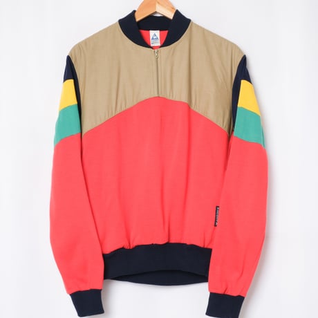 70-80s Vintage Le Coq Sportif Half Zip (Made in France)