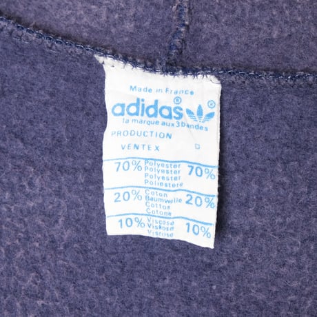 70s-80s Vintage Ventex CLUB adidas Hoodie (Made in France)