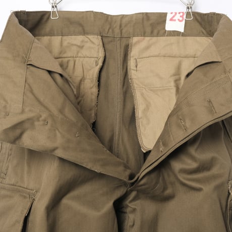 French Army M47 Trousers Late Size 23 Dead Stock