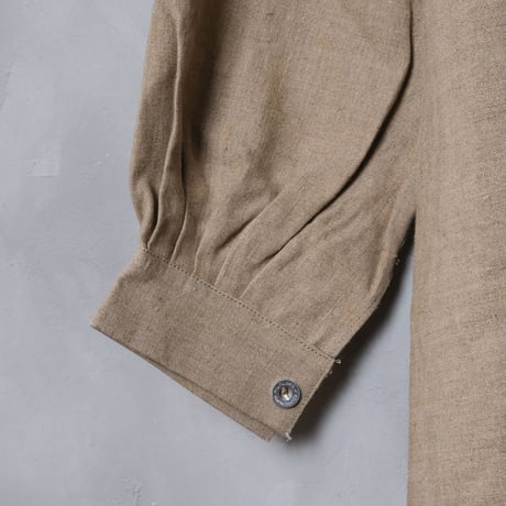 French Army Linen Hospital Bourgeron Smock Dead Stock