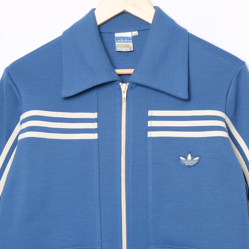 adidas 80S 襟付き ジャージ ガイコツデ サント ドイツ ジャーマニー adidas 80S 襟付き ジャージ ガイコツデ サント ドイツ ジャーマニー