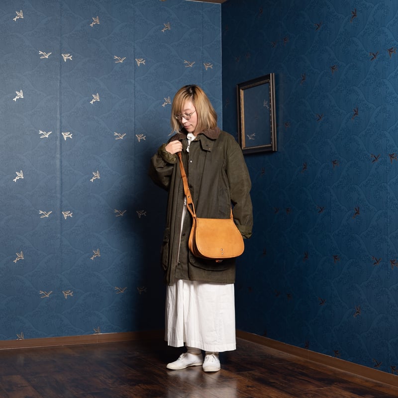 France Vintage Leather Hunting Bag | Ugla パンと古着と本