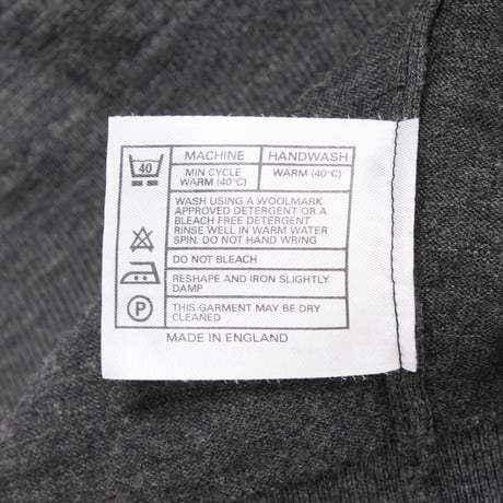 90s JOHN SMEDLEY × REISS Merino Wool Knit Pullover（Made in England）
