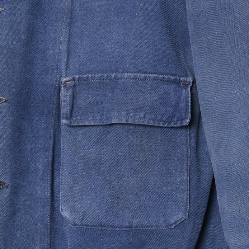 40-50s France Vintage Cotton Twill Cyclist Jack