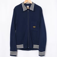 70-80s Vintage adidas Knit Jacket （Made in Germany）Small