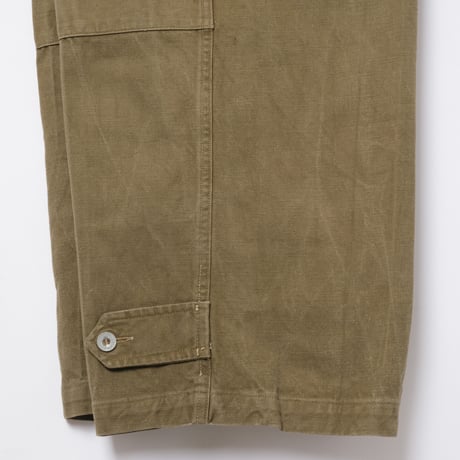 French Army M47 Trousers Early 比翼 Metal Button Size 15-3