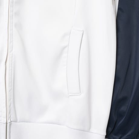 70-80s Vintage adidas Ventex ATP Track Jacket White × Navy (Made in France)