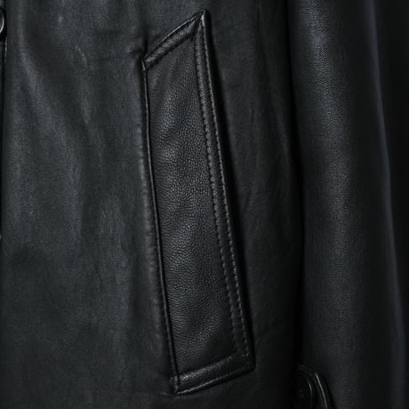 70-80s French Vintage Leather Jacket (Corbusier Jacket) 4