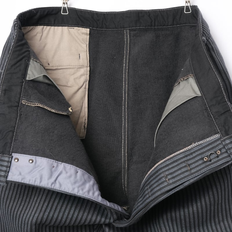 50-60s France Vintage Stripe Trousers | Ugla パン