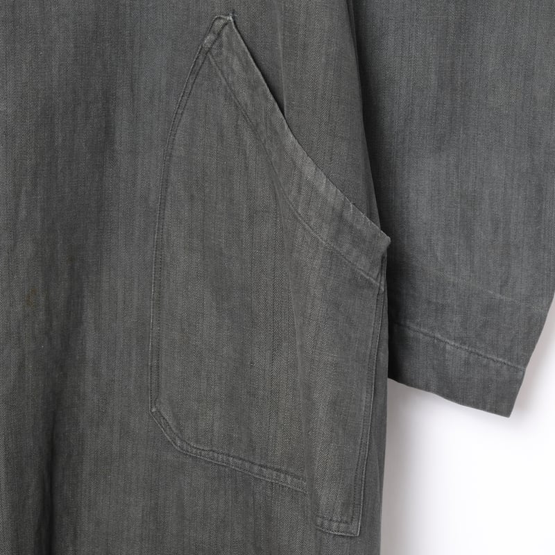 40-50s France Vintage HBT Atelier Coat 1 | Ugla