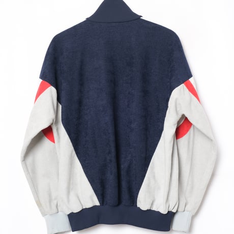 80s Vintage adidas Track Jacket Navy× Gray (Made in West Germany)