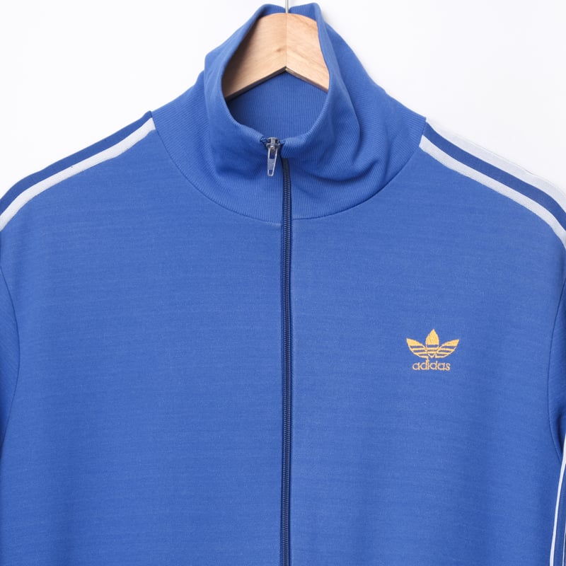 70s Vintage adidas Ventex Track Jacket Blue（Mad