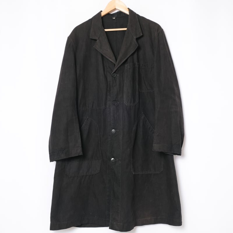 50s～60s　フランス　ブラック　マキニョン　コート 50s～60s フランス ブラック マキニョン コート VETRA 馬商 Aの