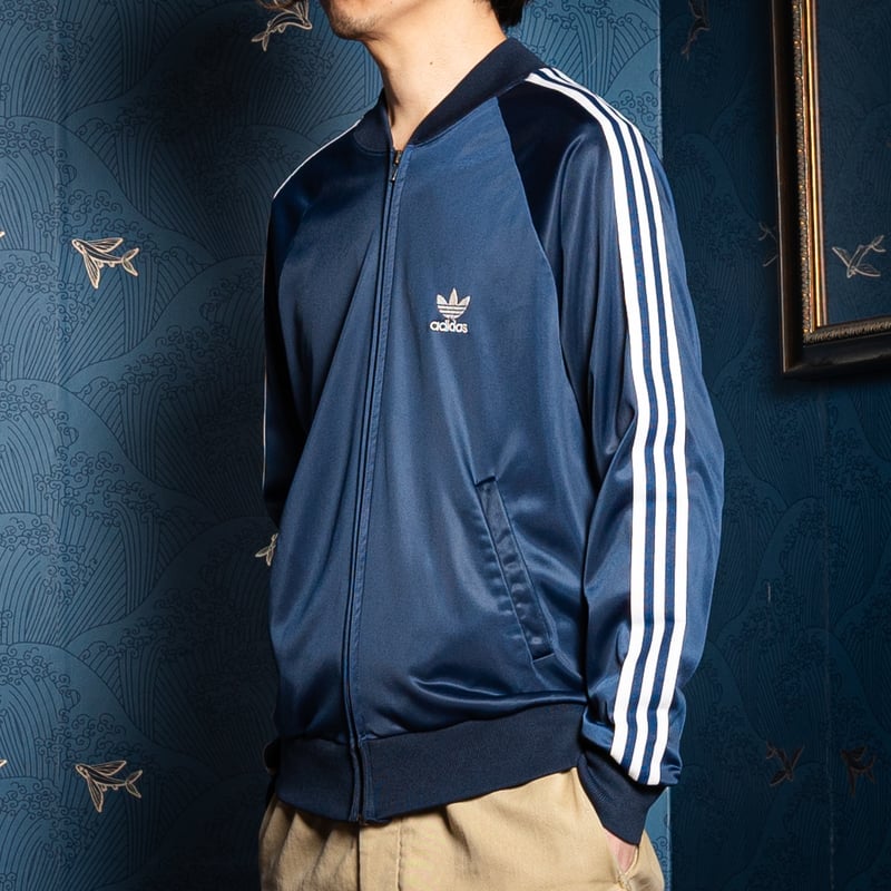 70-80s Vintage adidas KEYROLAN ATP Navy Track J 70-80s Vintage adidas KEYROLAN ATP Navy Track J