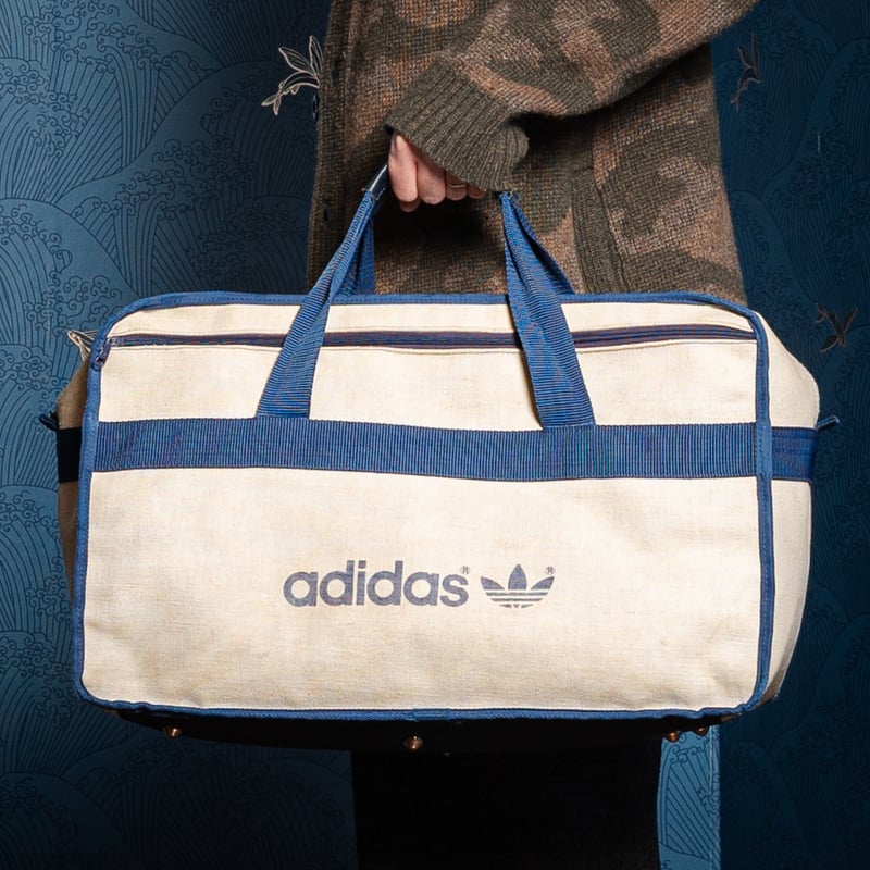 70-80s adidas Canvas Boston Bag (Made in Franc
