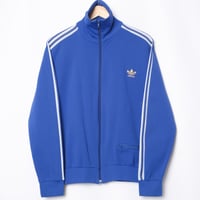 70s Vintage adidas Ventex Track Jacket Blue (Made in France)