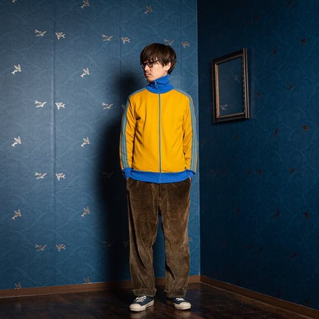 80s Vintage adidas Track Suits Mustard × Blue