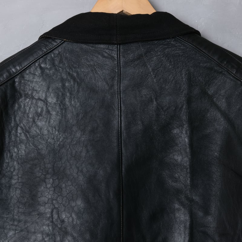 50-60s French Vintage Leather Jacket (Corbusier