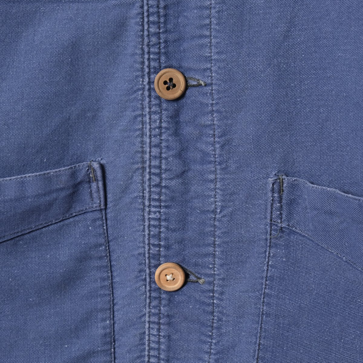 30-40s France Vintage LABOR Cotton Thin Twill W 30-40s France Vintage LABOR Cotton Thin Twill W