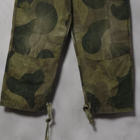 Belgian Army Brush Camo Trousers Late Size 5 ②