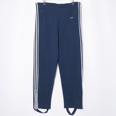 70s Vintage adidas Ventex Track Trousers Navy (Made in France)