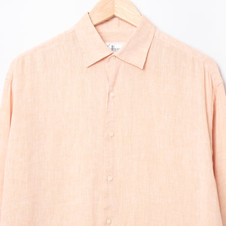 70s LAMBS for Harrods Linen Shirt (Made in England)