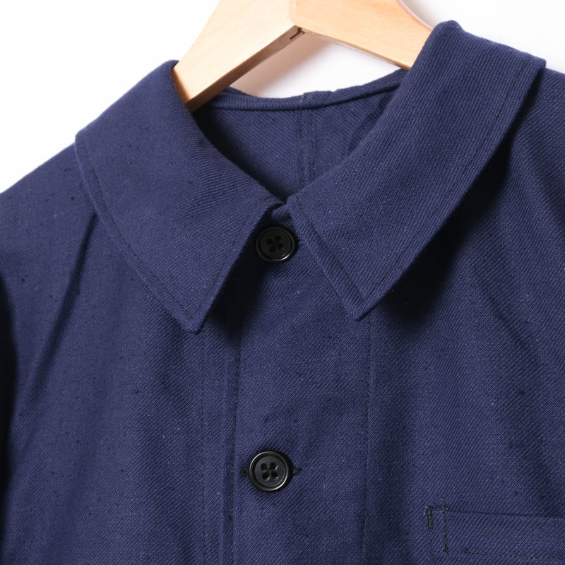 40-50s France Vintage Au Molinel Cotton Twill J