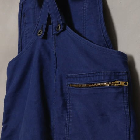40-50s Le Mont St Michel  French Work Overalls Size 42M Used