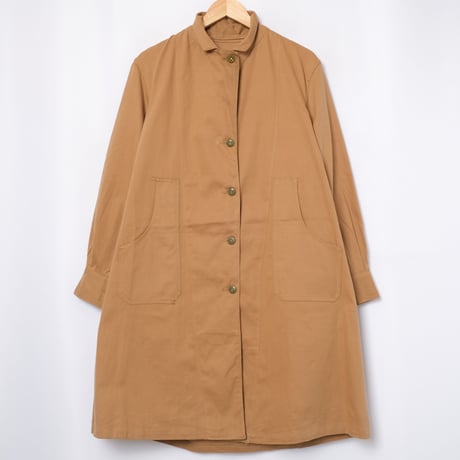 40s British Army Women´s Land Army 3/4 Coat Size Large Dead Stock Brown