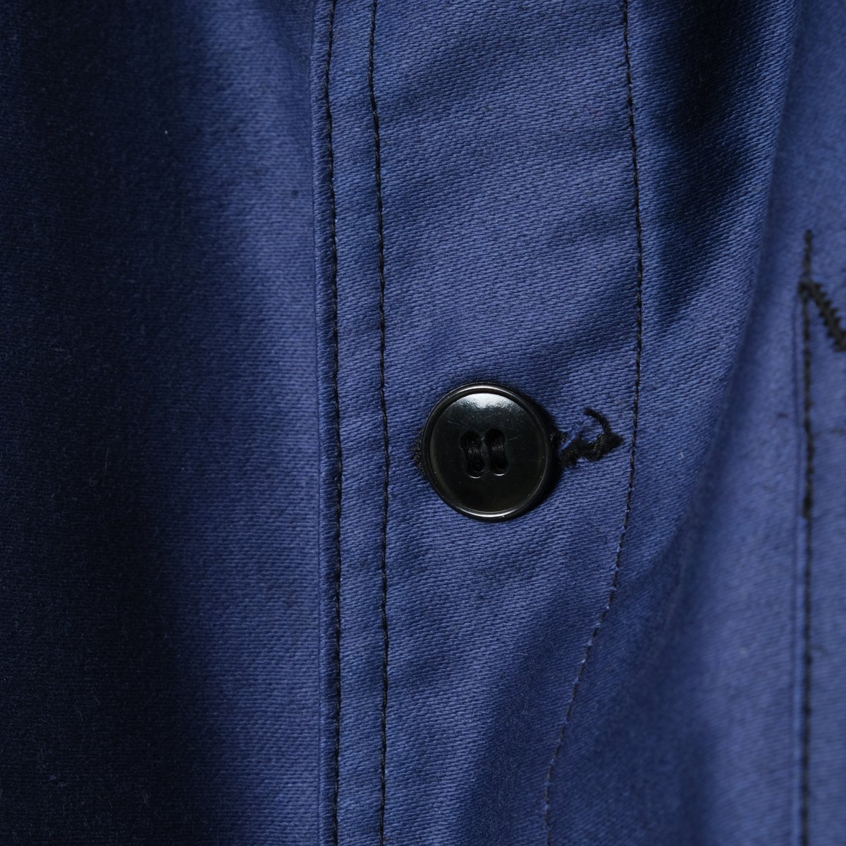 40-50s Blue Moleskin Jacket Dead Stock | Ugla 40-50s Blue Moleskin Jacket Dead Stock | Ugla