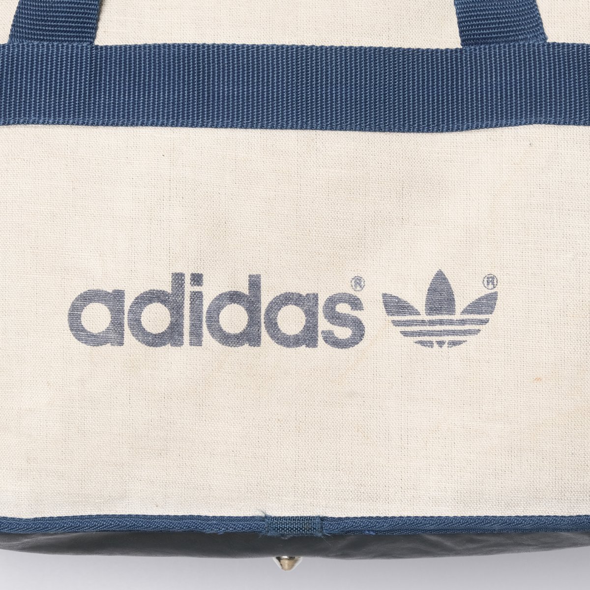 70-80s adidas Canvas Boston Bag (Made in Franc