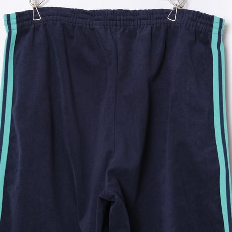 80s Vintage adidas Ventex Track Trousers Navy × Light Green