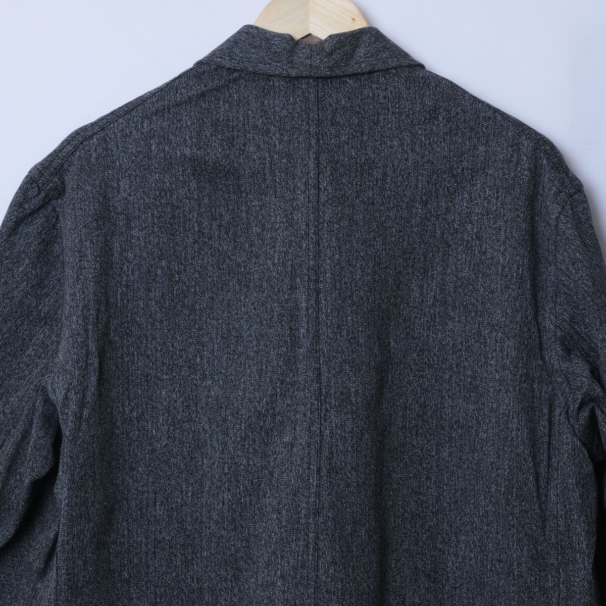 40-50s CSCブラックシャンブレー アトリエコート デッドストック