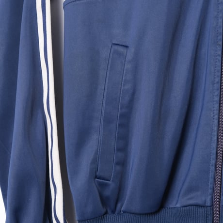 80s Vintage adidas Track Jacket Model First Navy× Bordeau x Pale Blue × Pale Gray