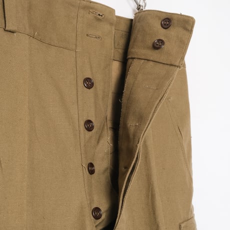 French Army M47 Trousers Early 比翼 Size 33 Dead Stock 1