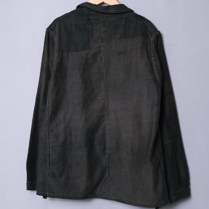 30-40s L'hercule Black Moleskin Jacket 3 | Ugla