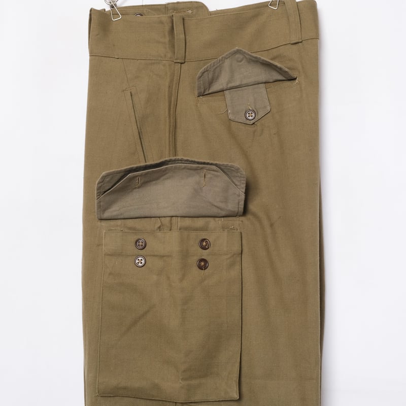 French Army M47 Trousers Early 比翼 Size 25-2 | U
