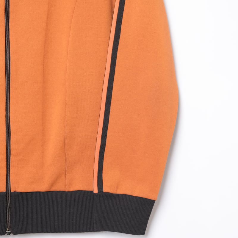 70s Vintage adidas Track Jacket Orange × Black