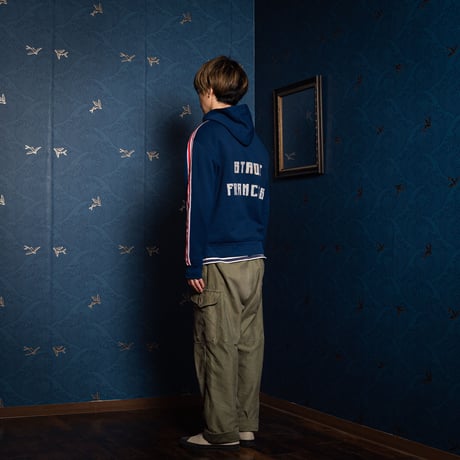 70s-80s Vintage adidas Hoodie STADE FRANCAIS (Made in France)
