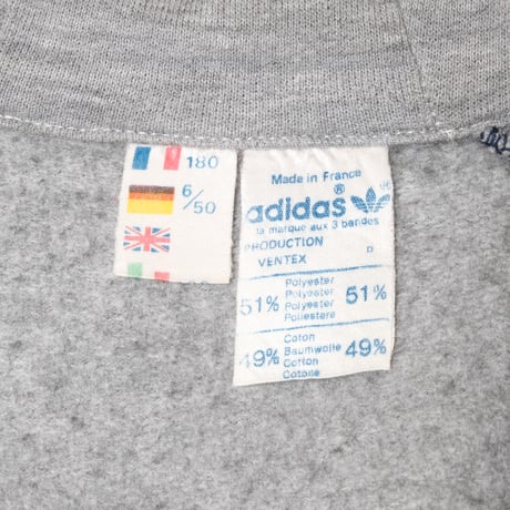 80s Vintage adidas Ventex Spirits of the Games Hoodie（Made in France)