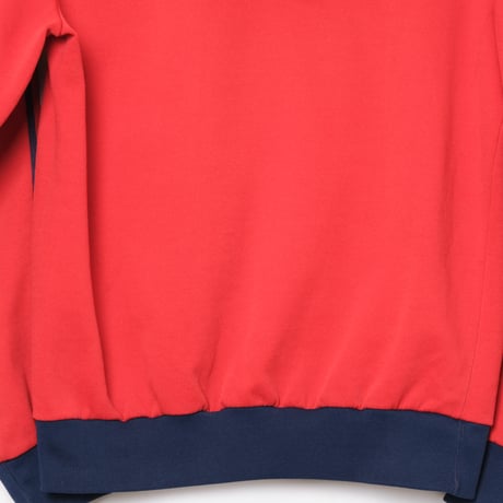 70s-80s Vintage Ventex CLUB adidas Hoodie Red (Made in France)