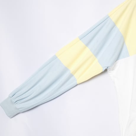 80s Vintage adidas ATP Track Jacket  White × Light Gray × Custard (Made in West Germany)