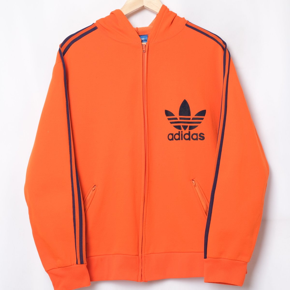 adidas アディダス ventex 70s ヴィンテージ デカロゴパーカー 70s Vintage adidas Ventex Hoodie Track Jacket O
