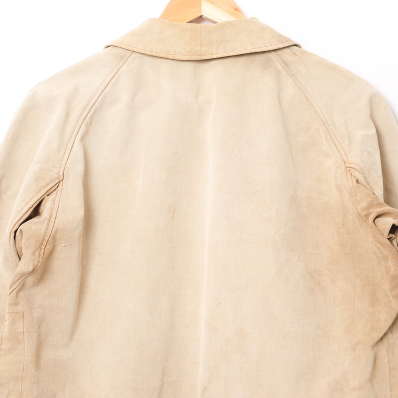 50s France Vintage Fisherman Smock With Game Po