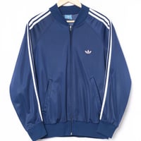 70-80s Vintage adidas Ventex ATP Navy Track Jacket