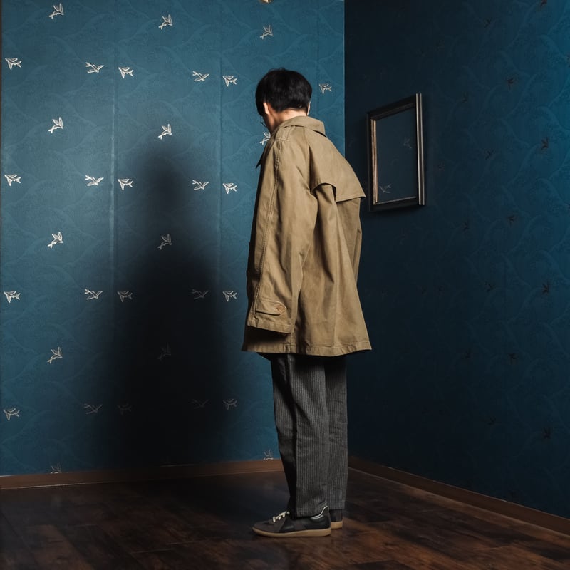 美品SouthSoulフランス軍M38ミリタリー復刻ダークグレー色